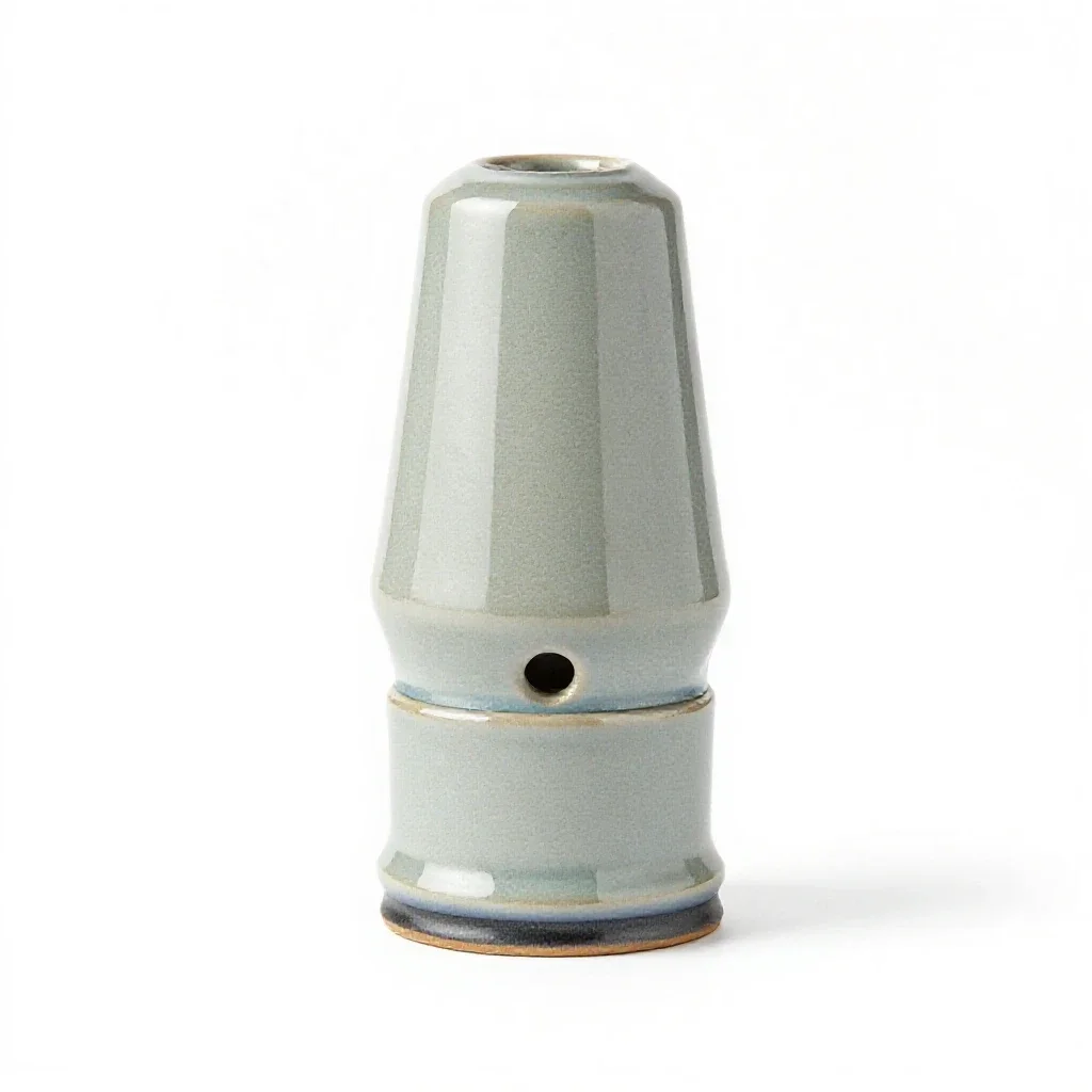 Discharge lamp isolated on a white background