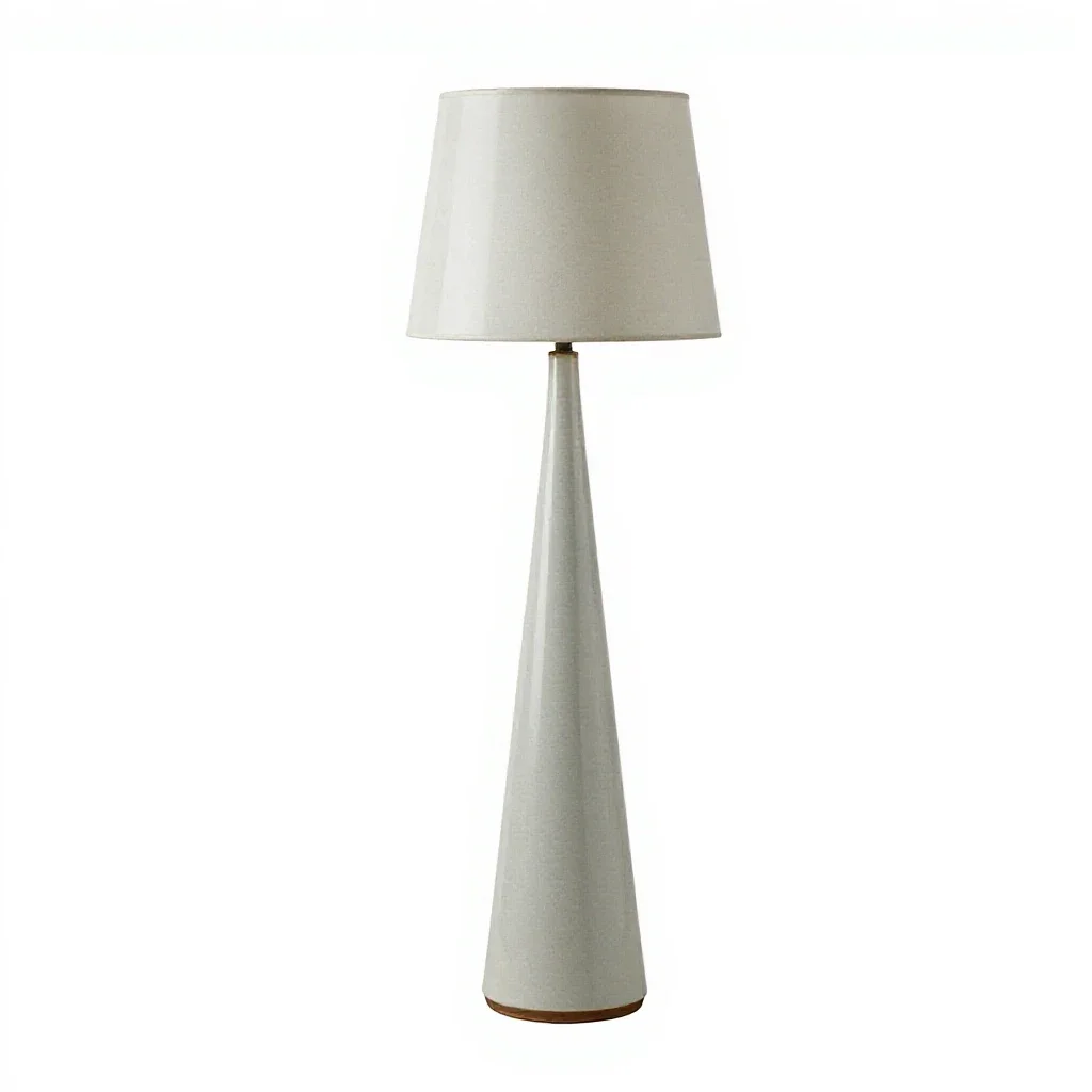 Floor lamp isolated on a white background