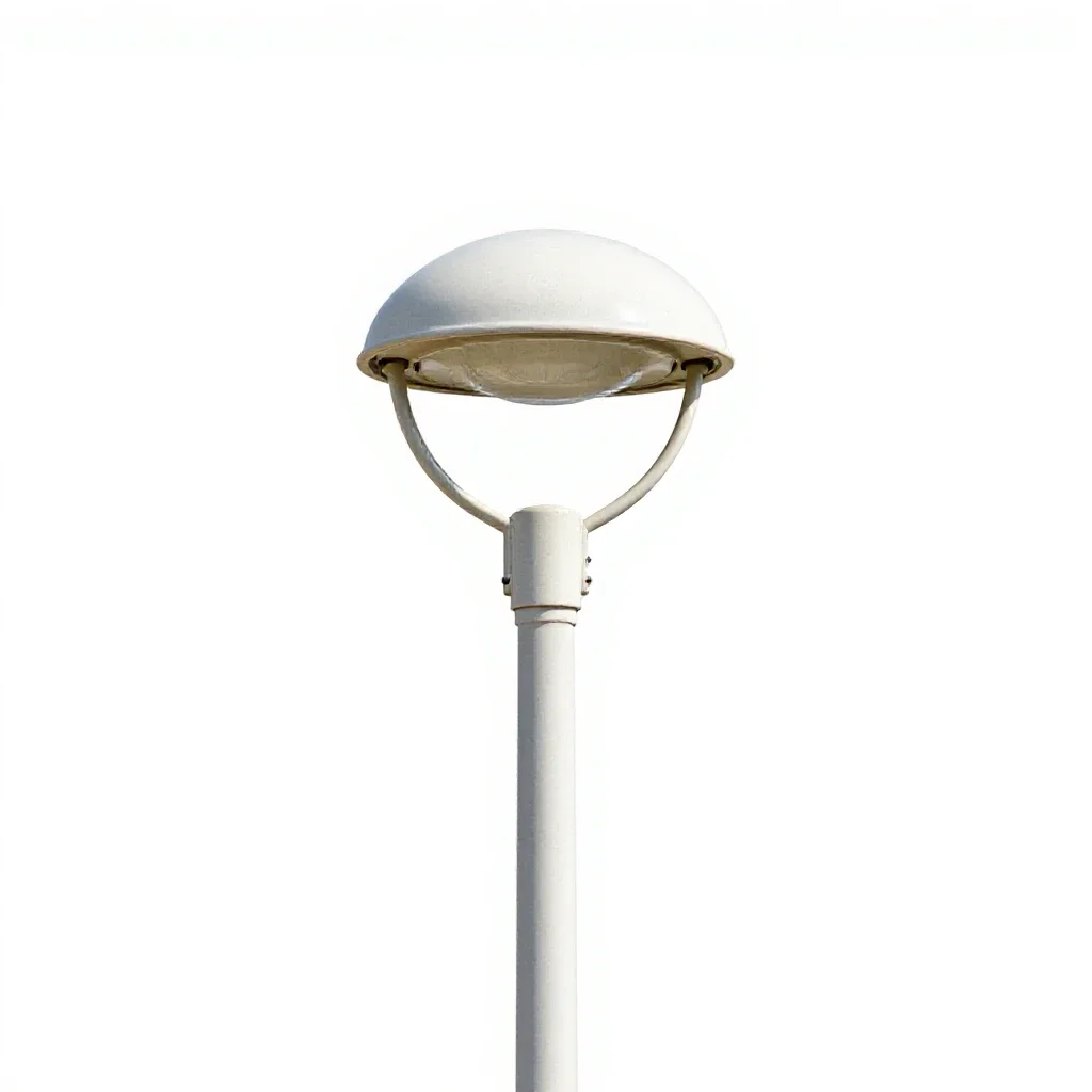 Streetlight isolated on a white background