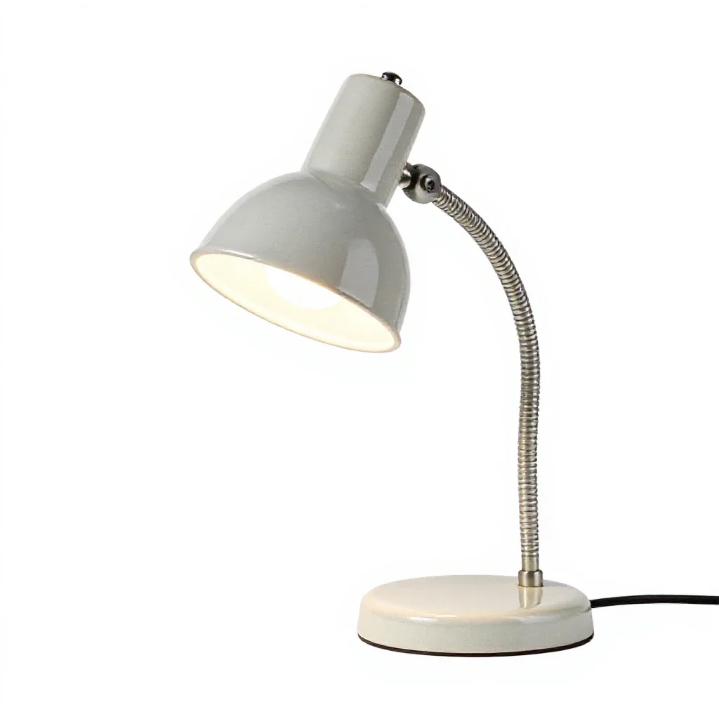 Student lamp isolated on a white background