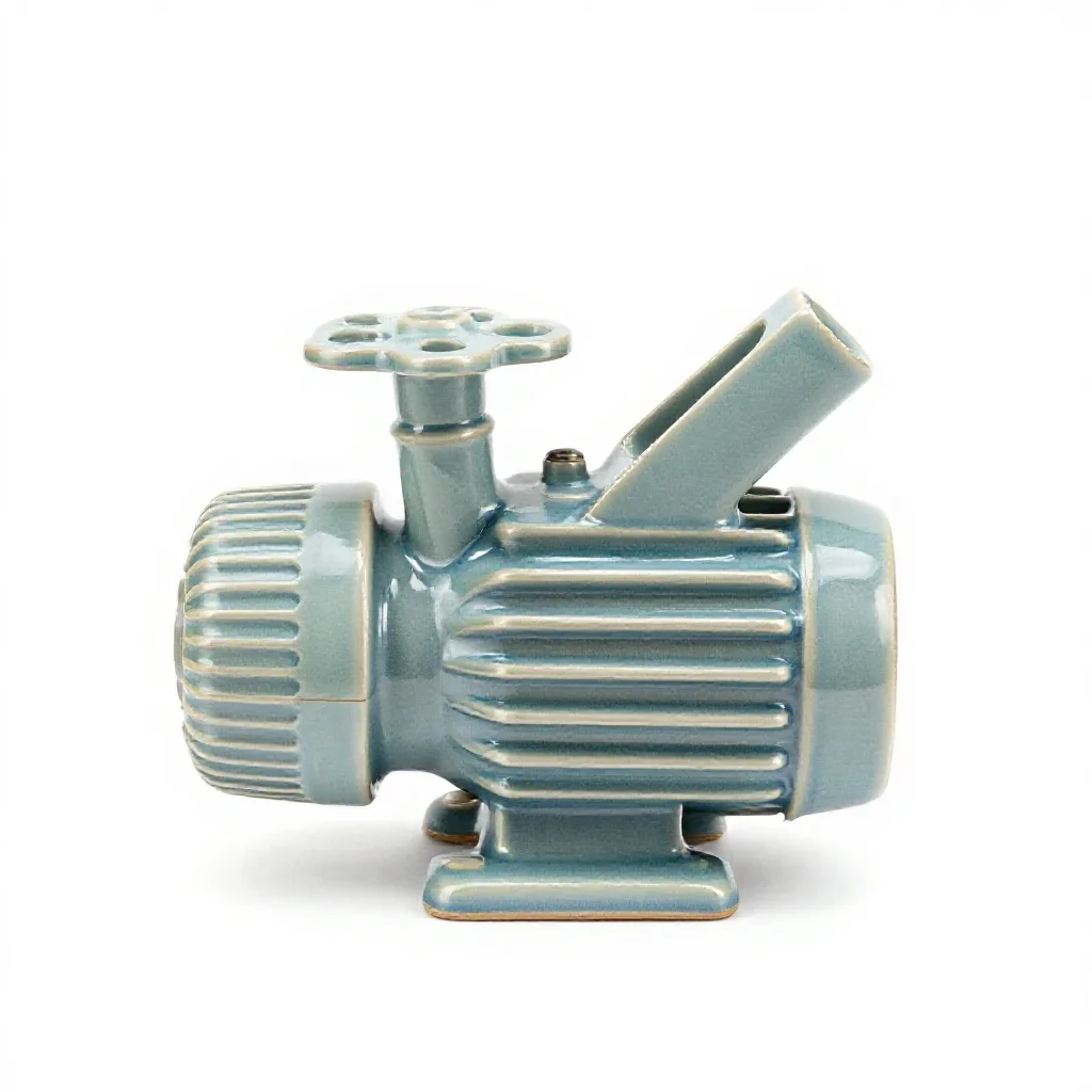 Bilge pump isolated on a white background