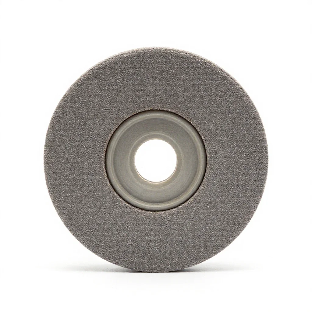 Buffing wheel isolated on a white background