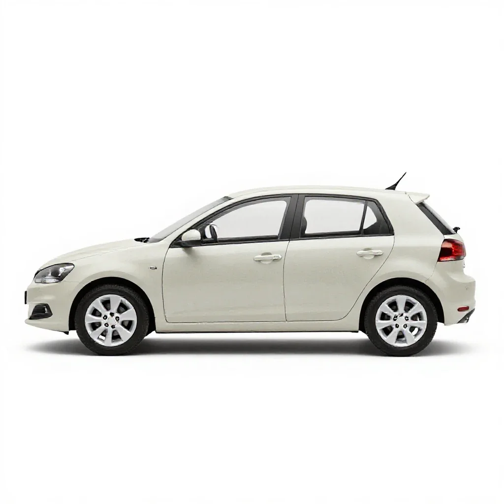 Car isolated on a white background