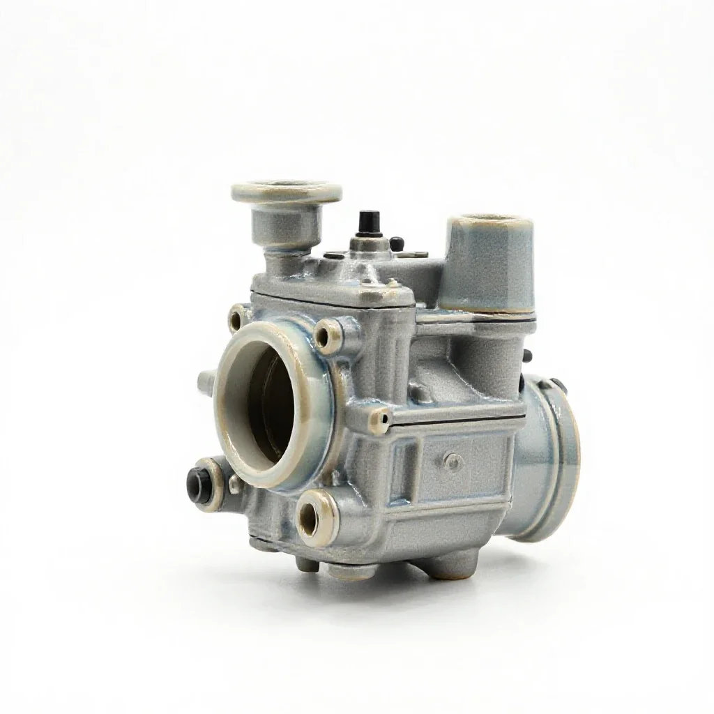 Carburetor isolated on a white background