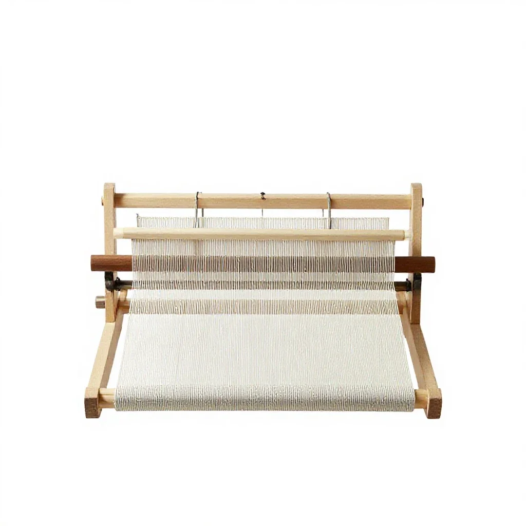 Carpet loom isolated on a white background