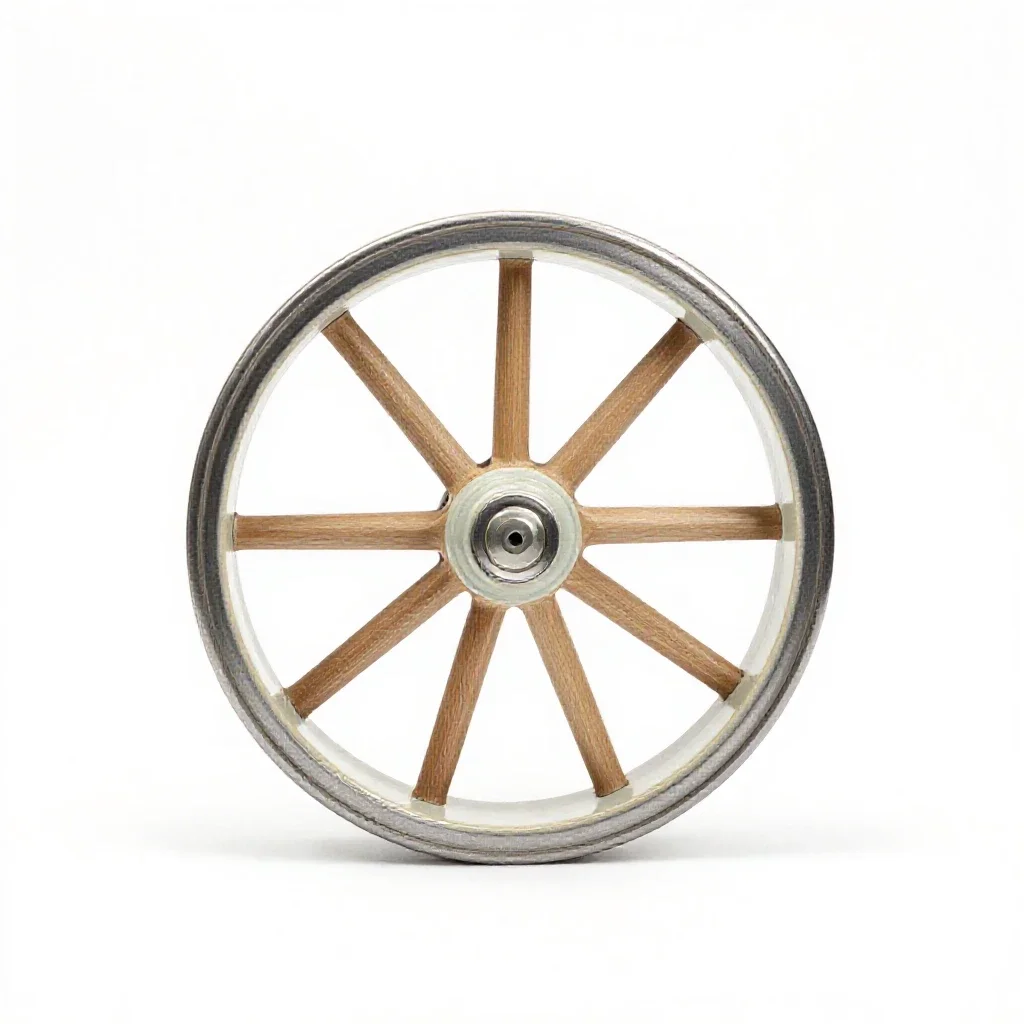 Cartwheel isolated on a white background