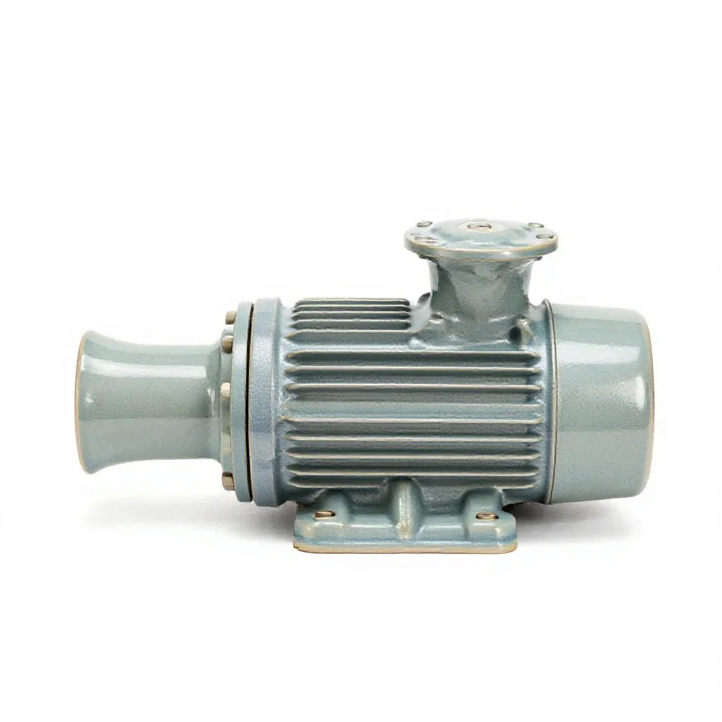 Centrifugal pump isolated on a white background