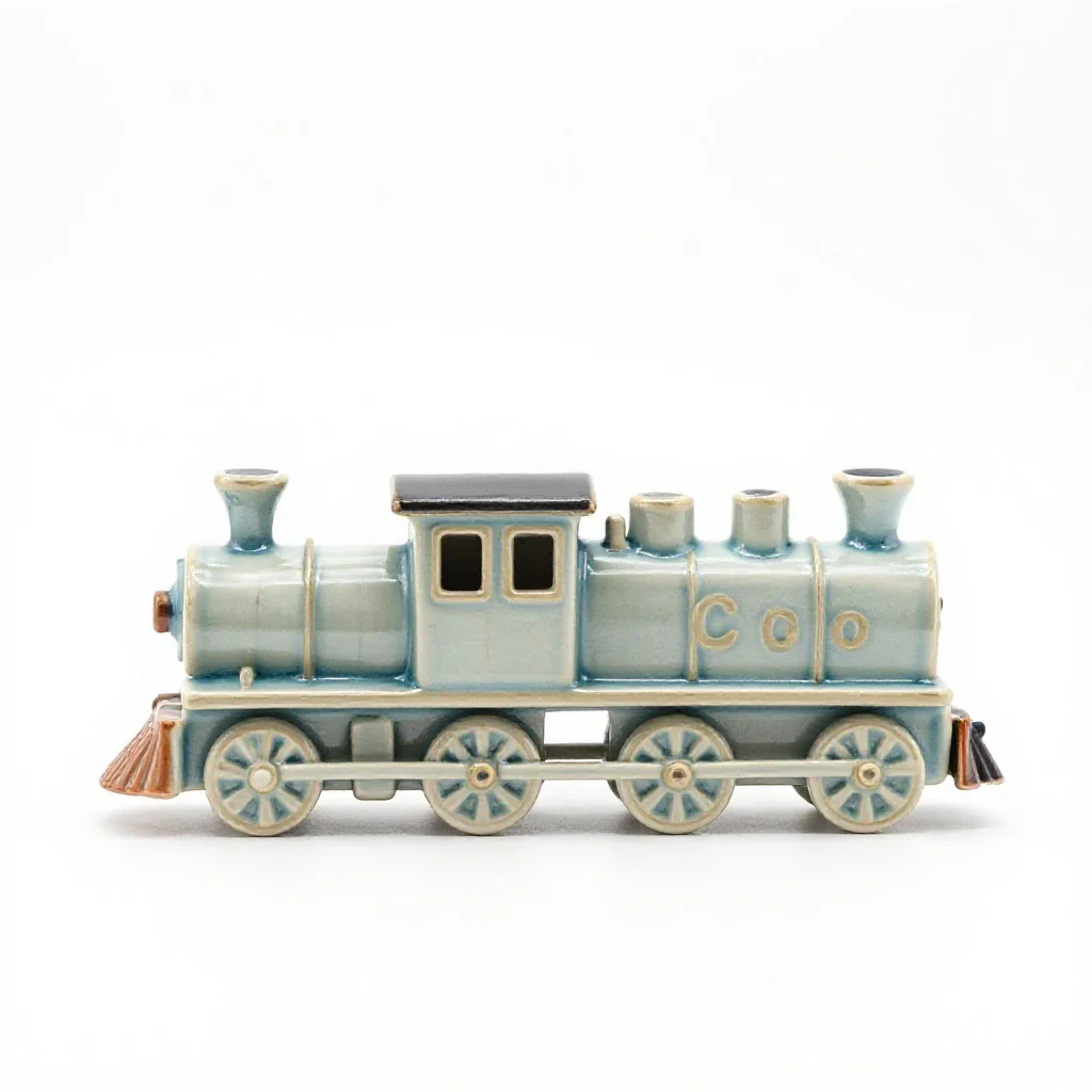 Choo-choo isolated on a white background
