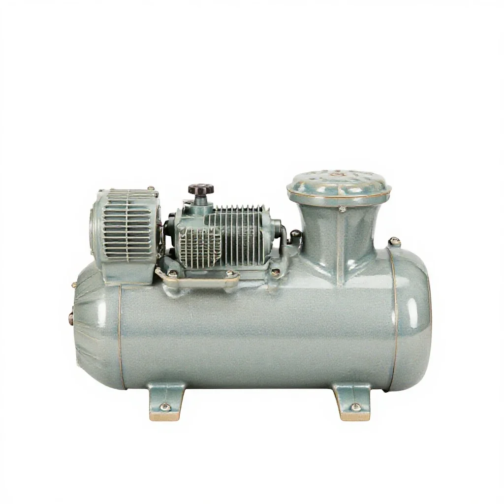 Compressor isolated on a white background