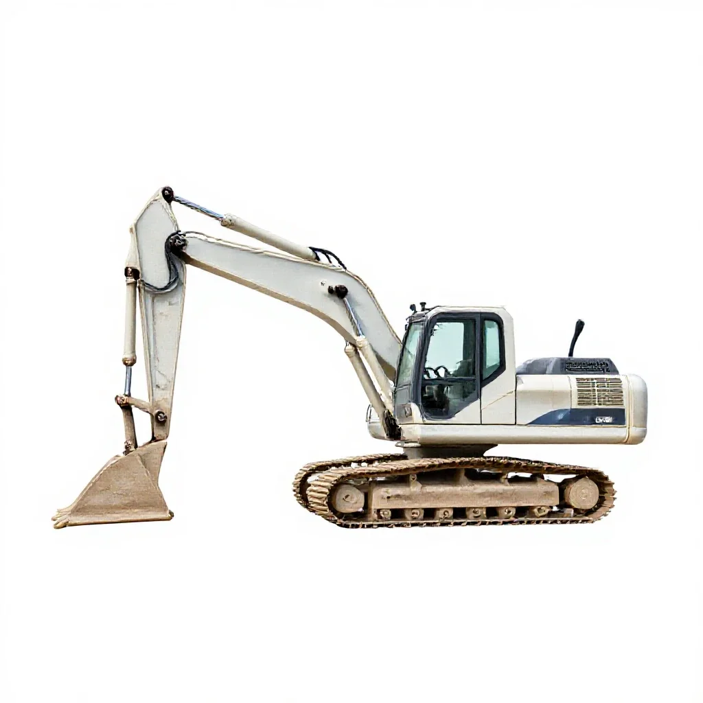 Dredge isolated on a white background