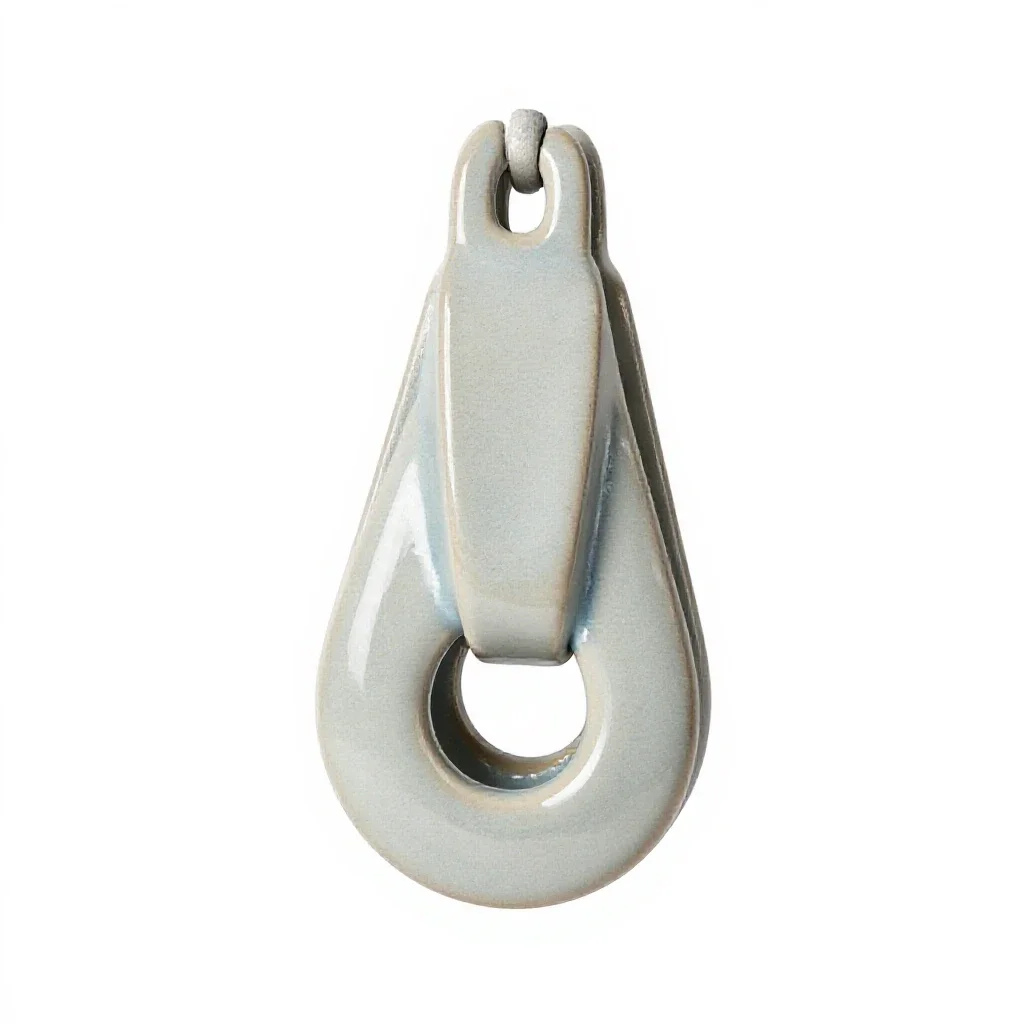 Fairlead isolated on a white background