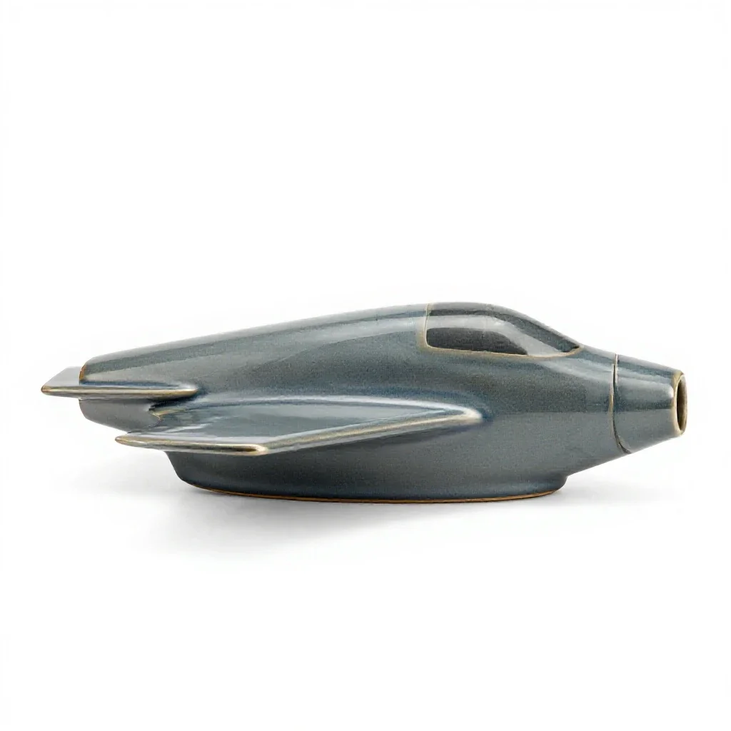 Fanjet isolated on a white background