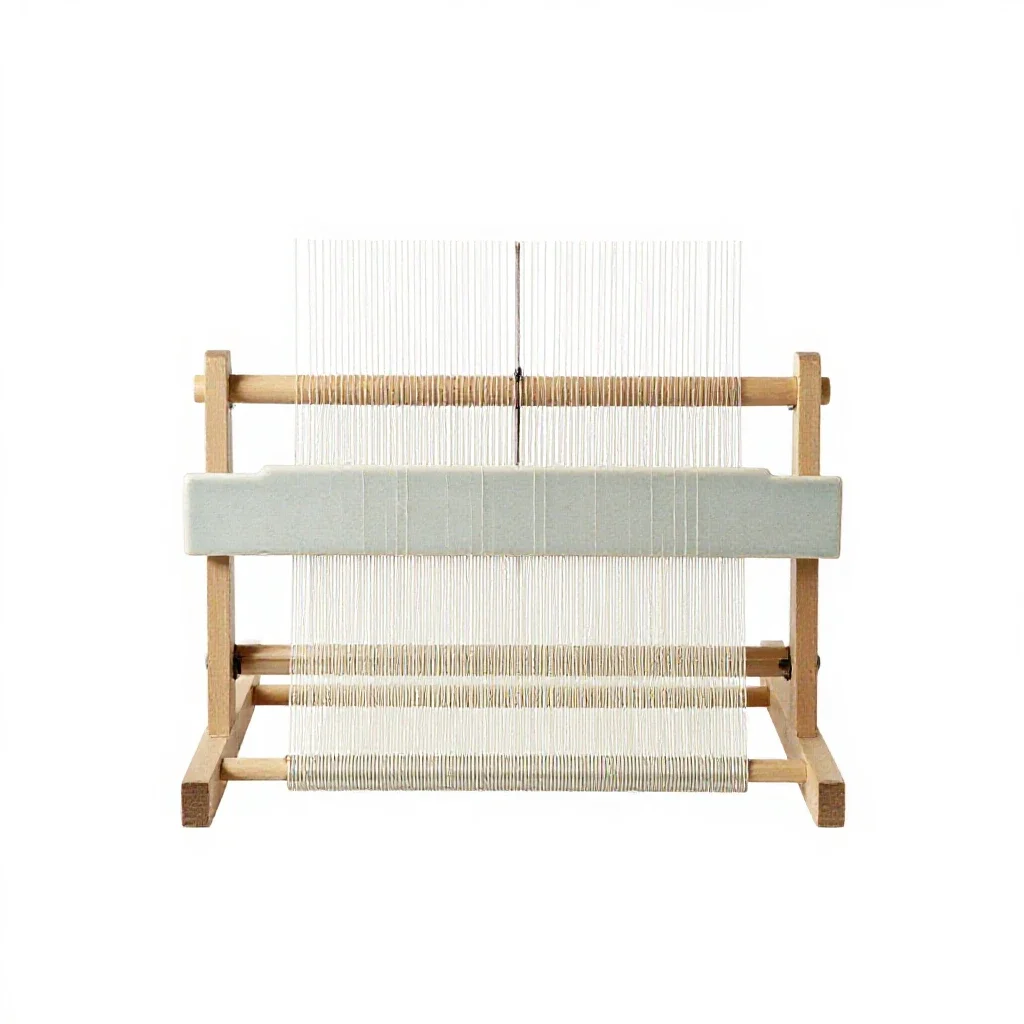 Figure loom isolated on a white background