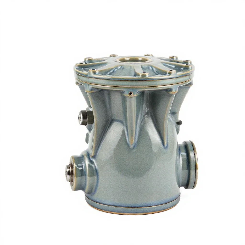 Gas engine isolated on a white background