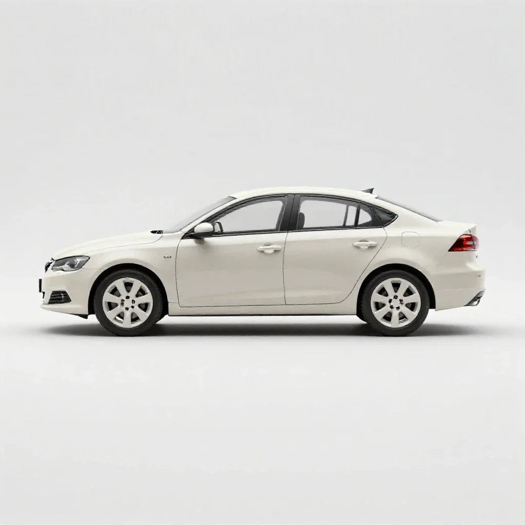 Gas guzzler isolated on a white background