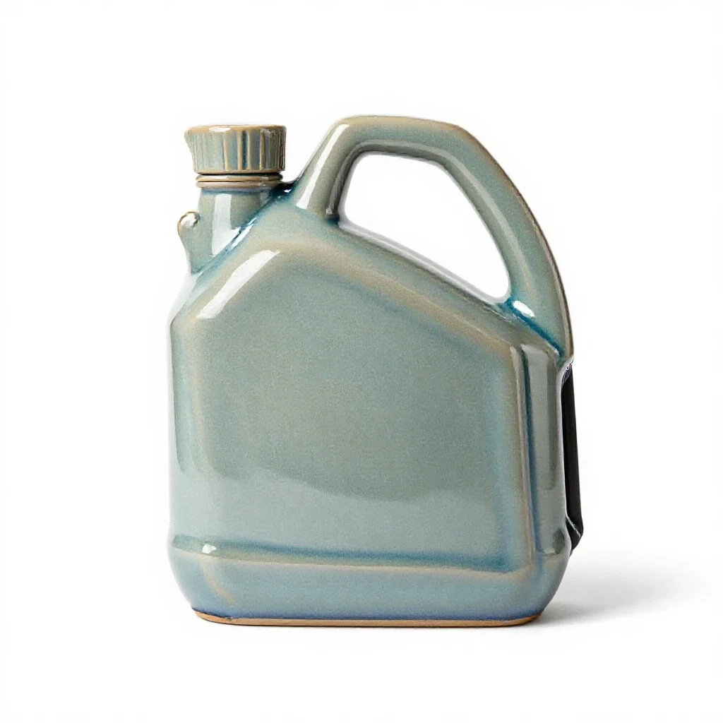 Gasoline engine isolated on a white background