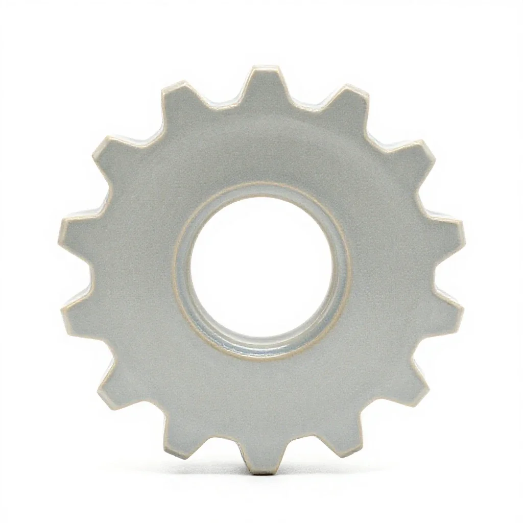 Gearing isolated on a white background
