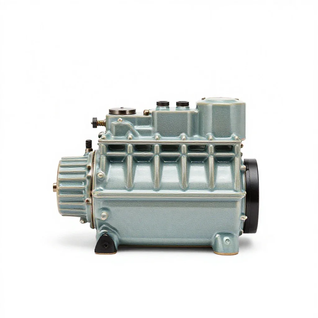 Heat engine isolated on a white background