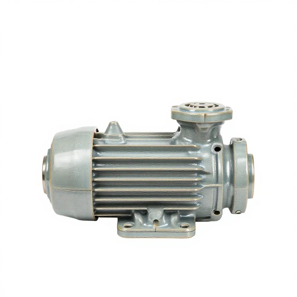 Hydraulic pump isolated on a white background