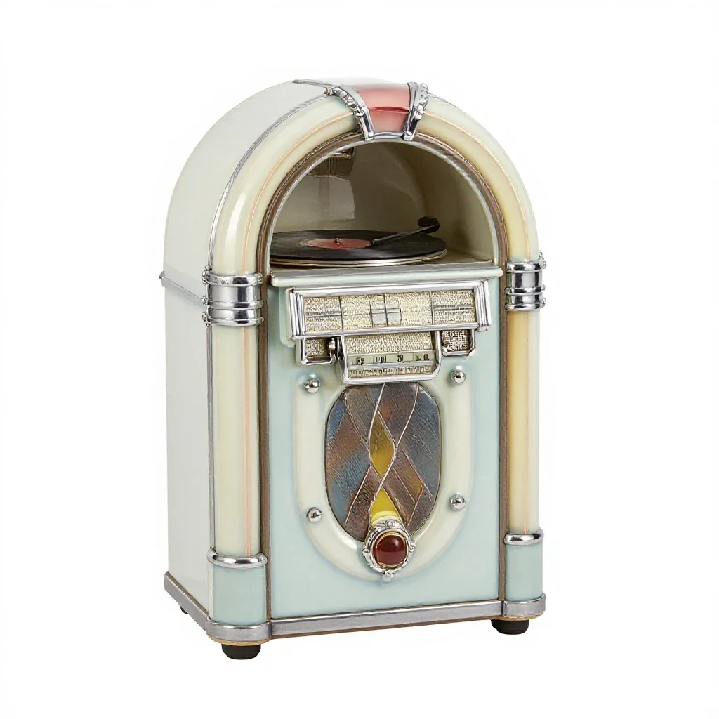 Jukebox isolated on a white background