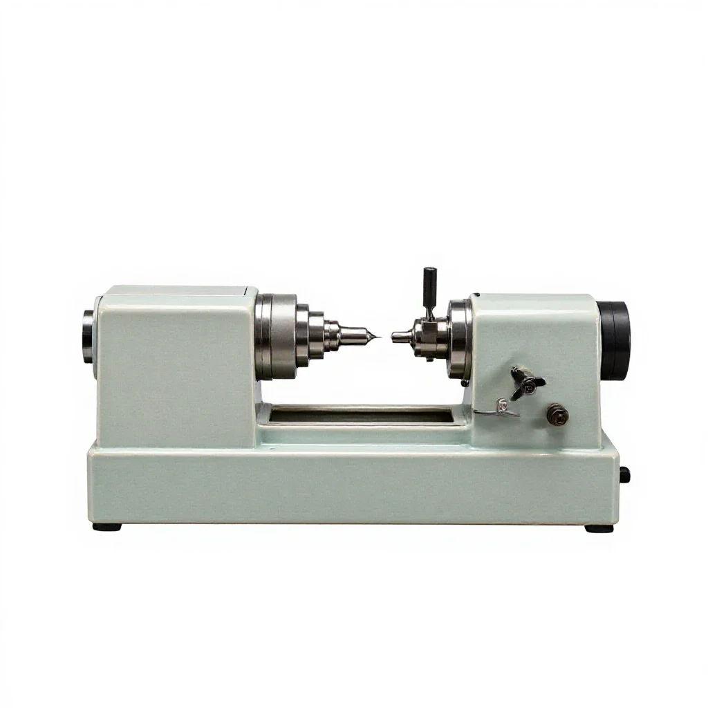 Lathe isolated on a white background