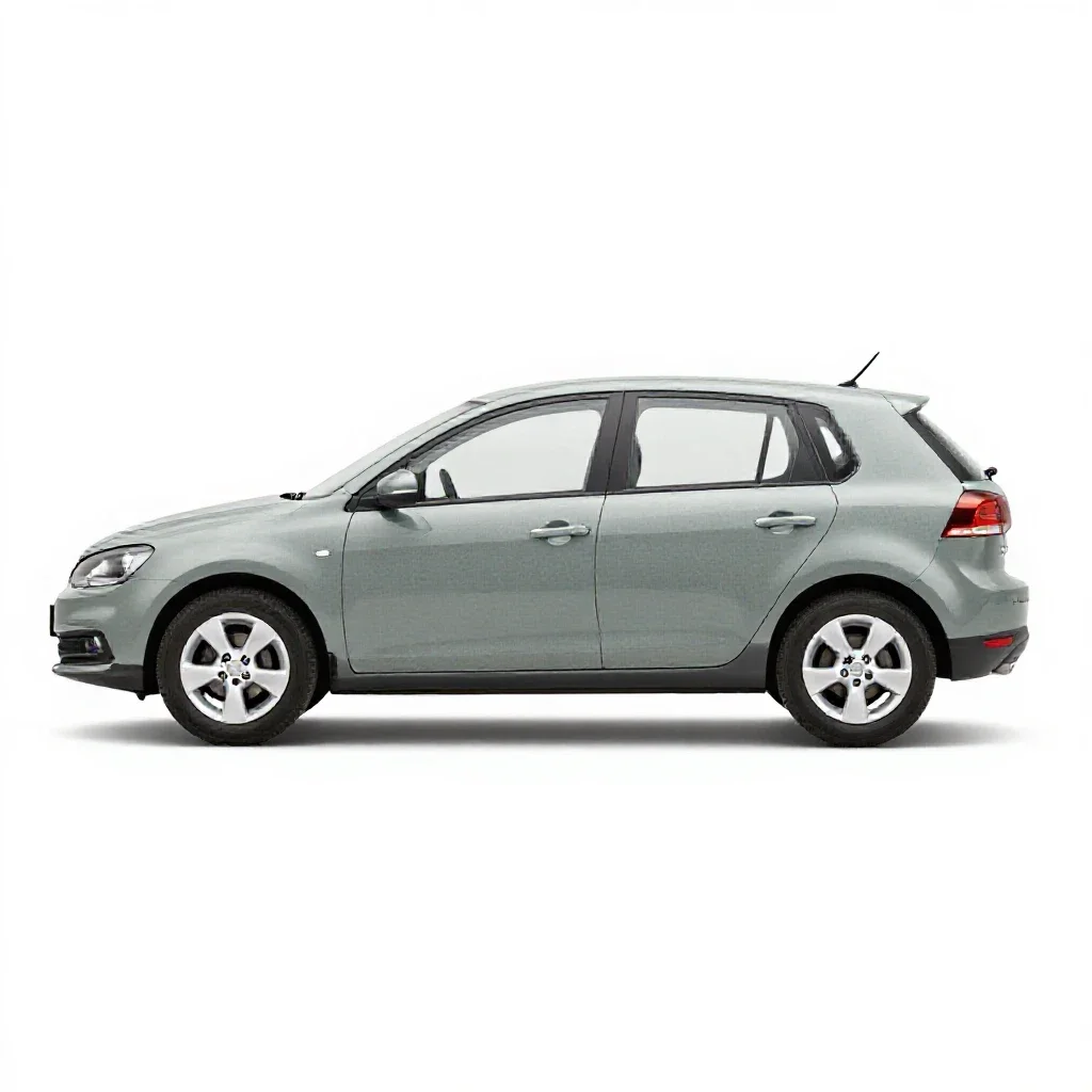 Loaner isolated on a white background