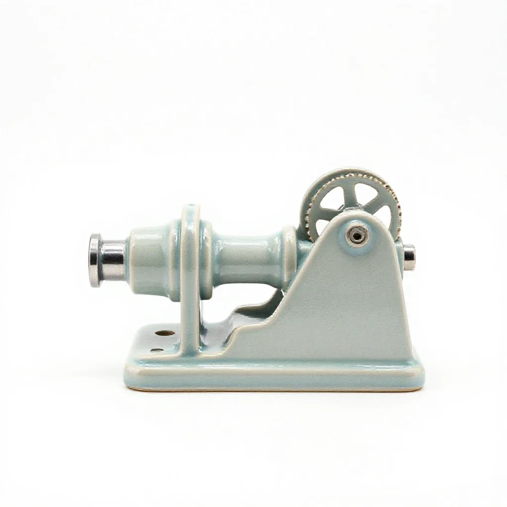 Mechanical device isolated on a white background