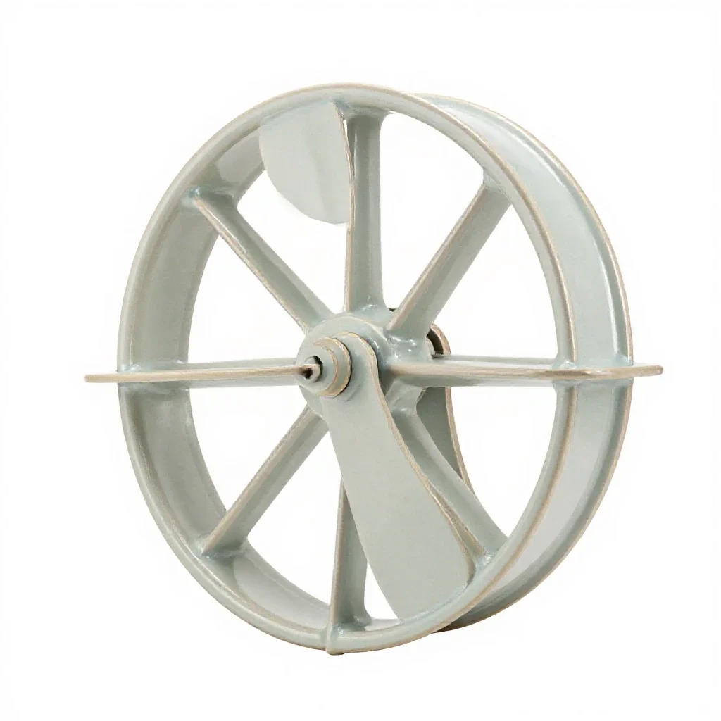 Paddlewheel isolated on a white background