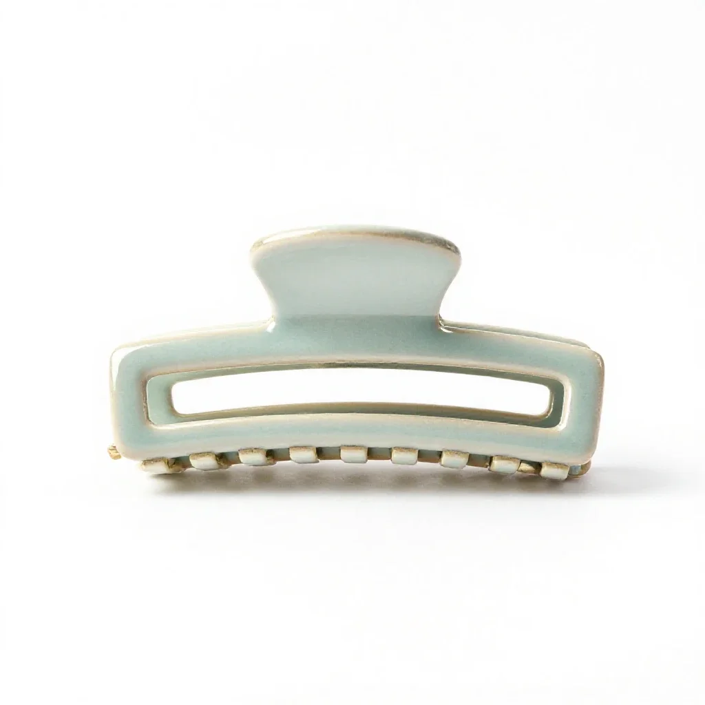 Pincurl clip isolated on a white background