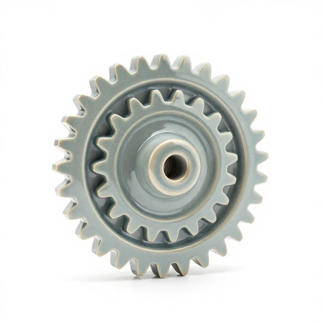 Planetary gear isolated on a white background
