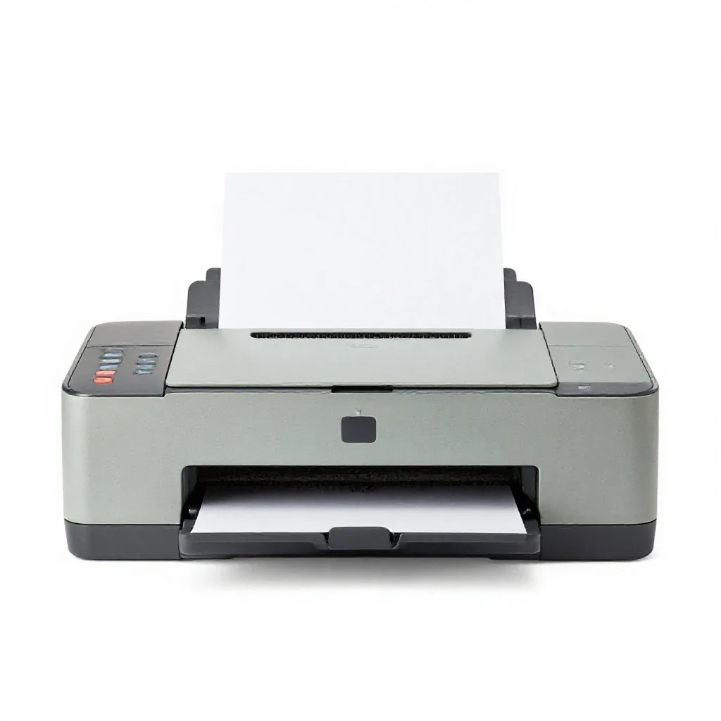 Printer isolated on a white background