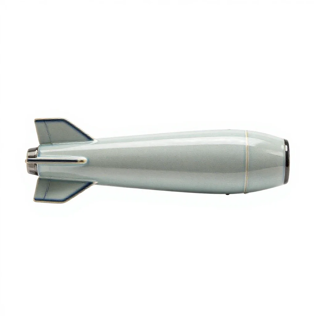 Ramjet isolated on a white background