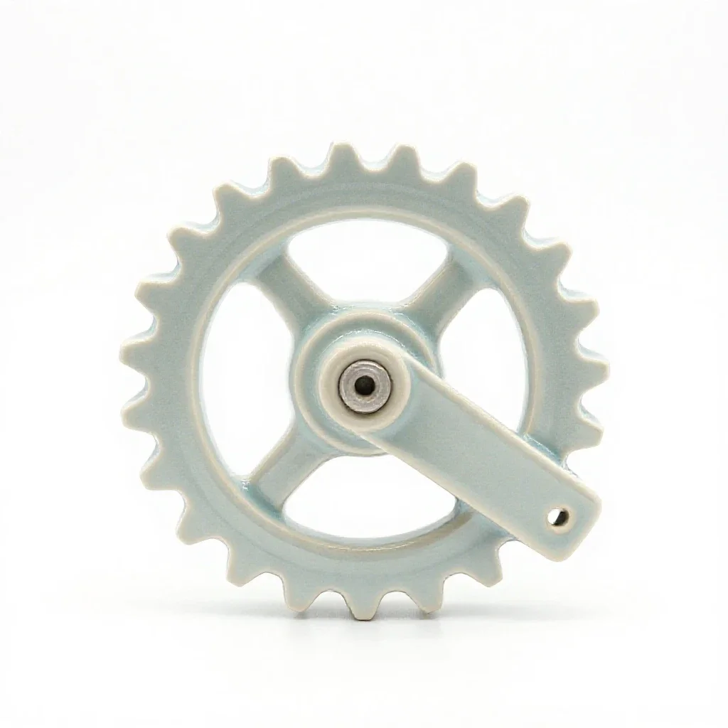 Ratchet wheel isolated on a white background