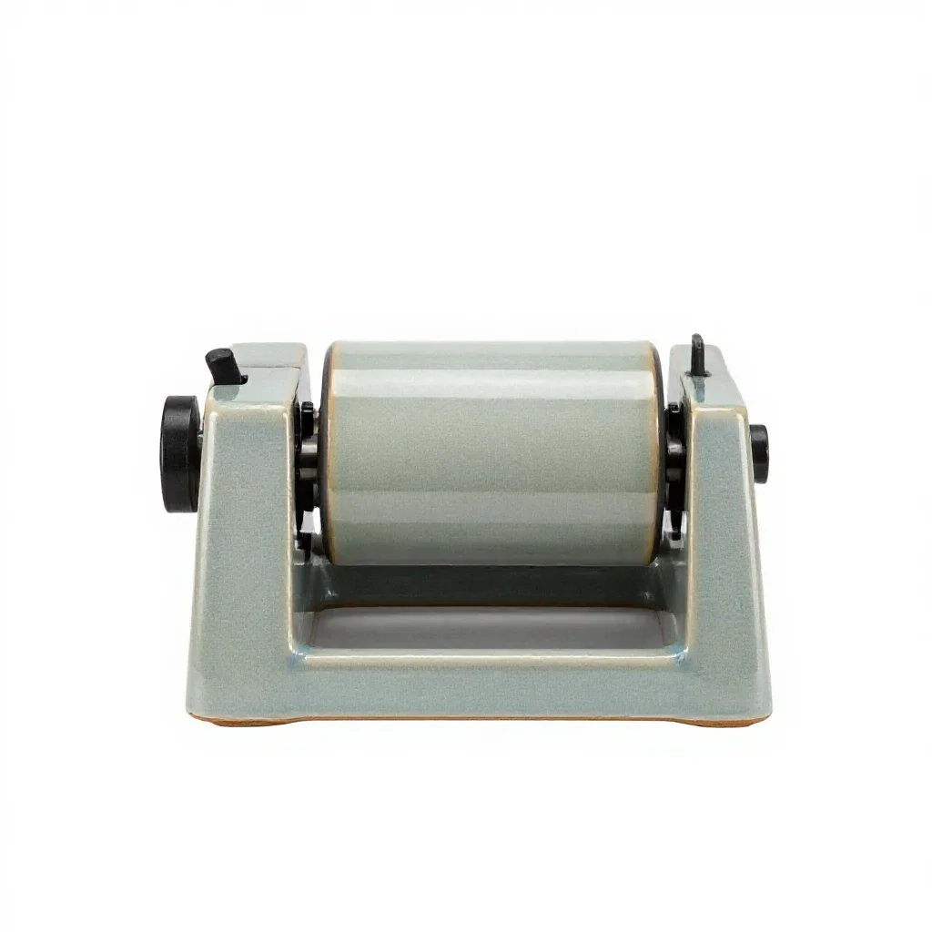 Rotary press isolated on a white background
