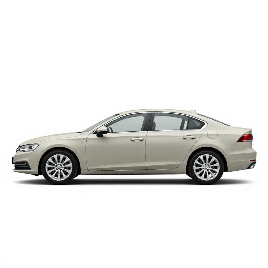 Sedan isolated on a white background