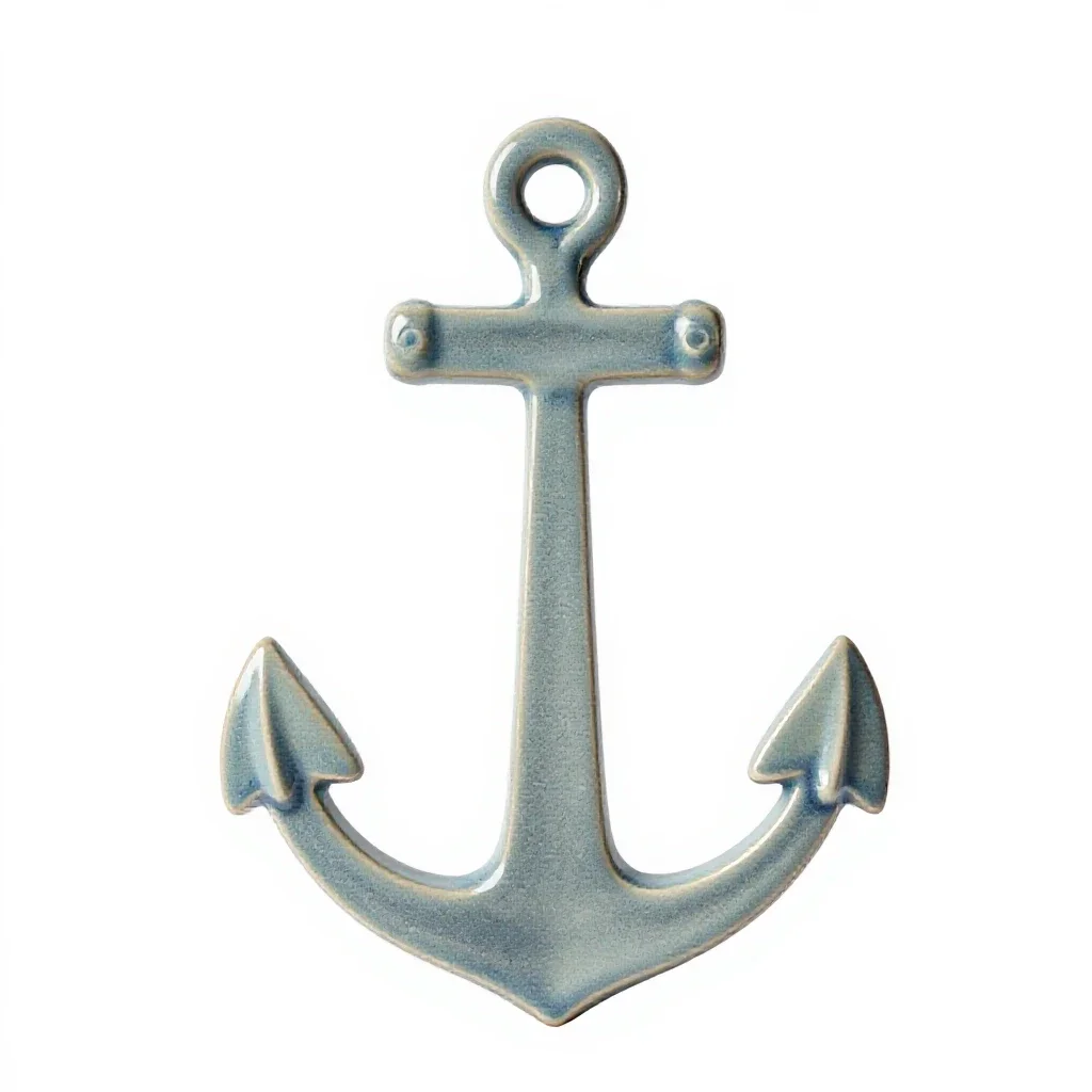 Sheet anchor isolated on a white background