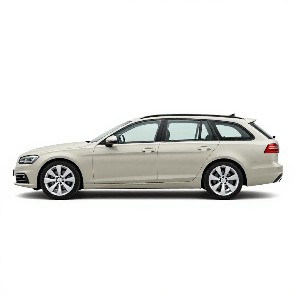 Shooting brake isolated on a white background