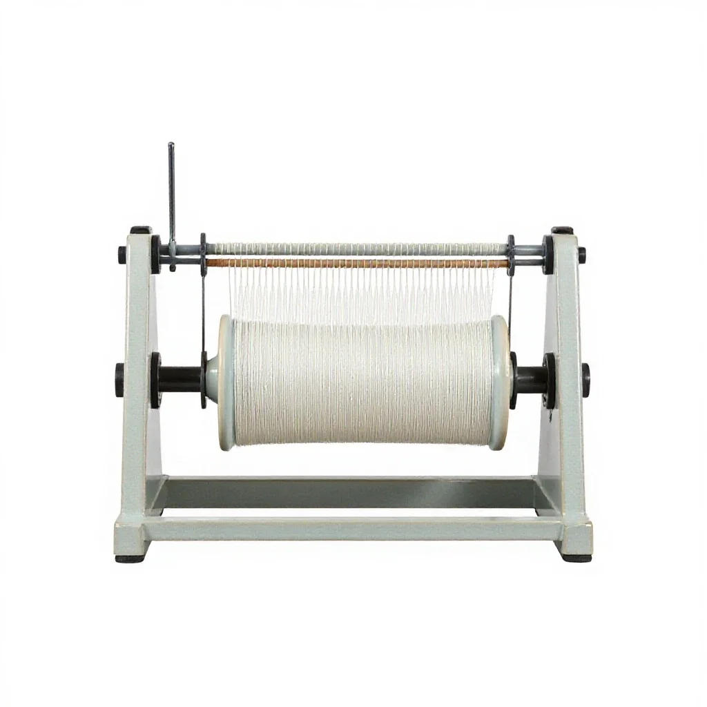 Spinning frame isolated on a white background
