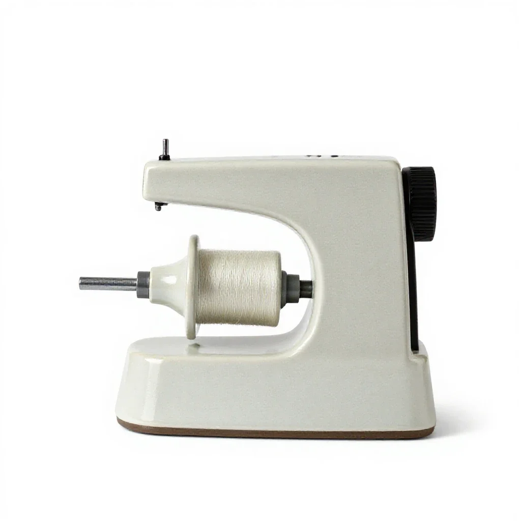 Spinning machine isolated on a white background