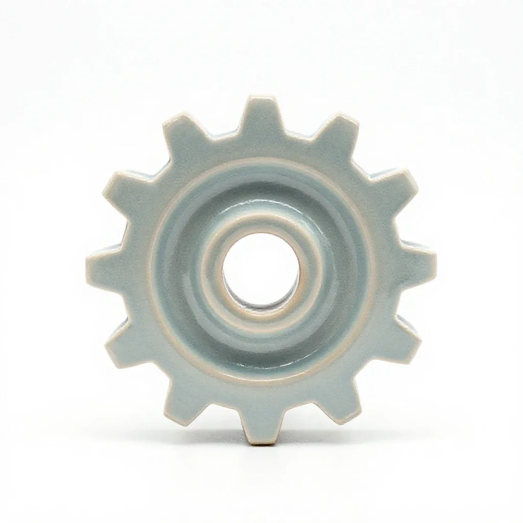 Sun gear isolated on a white background