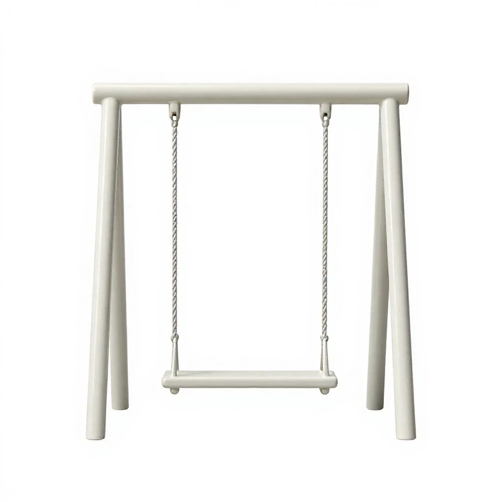Swing isolated on a white background