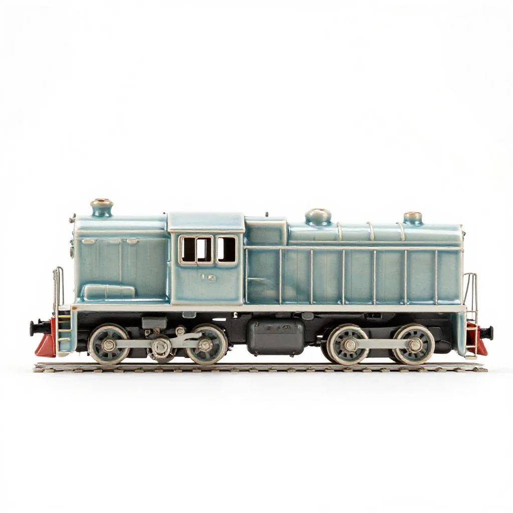 Switch engine isolated on a white background