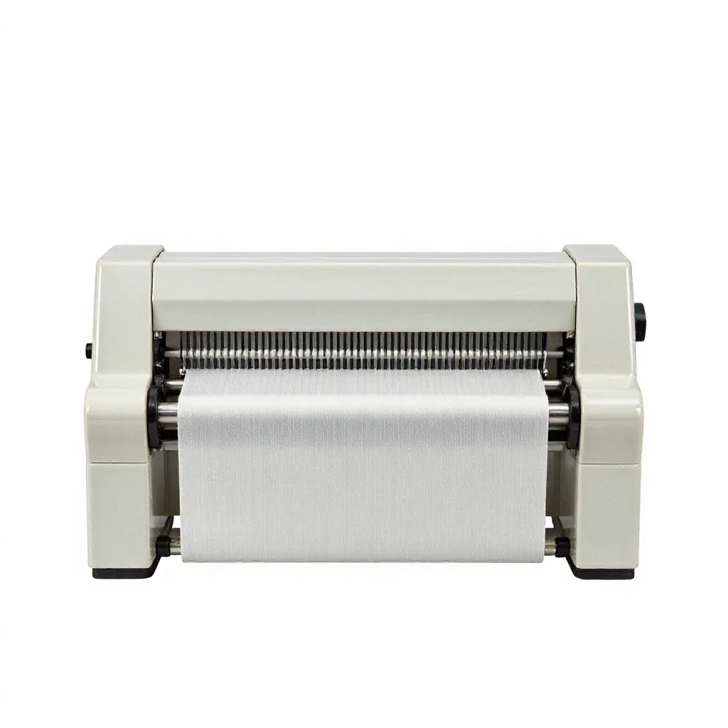 Textile machine isolated on a white background