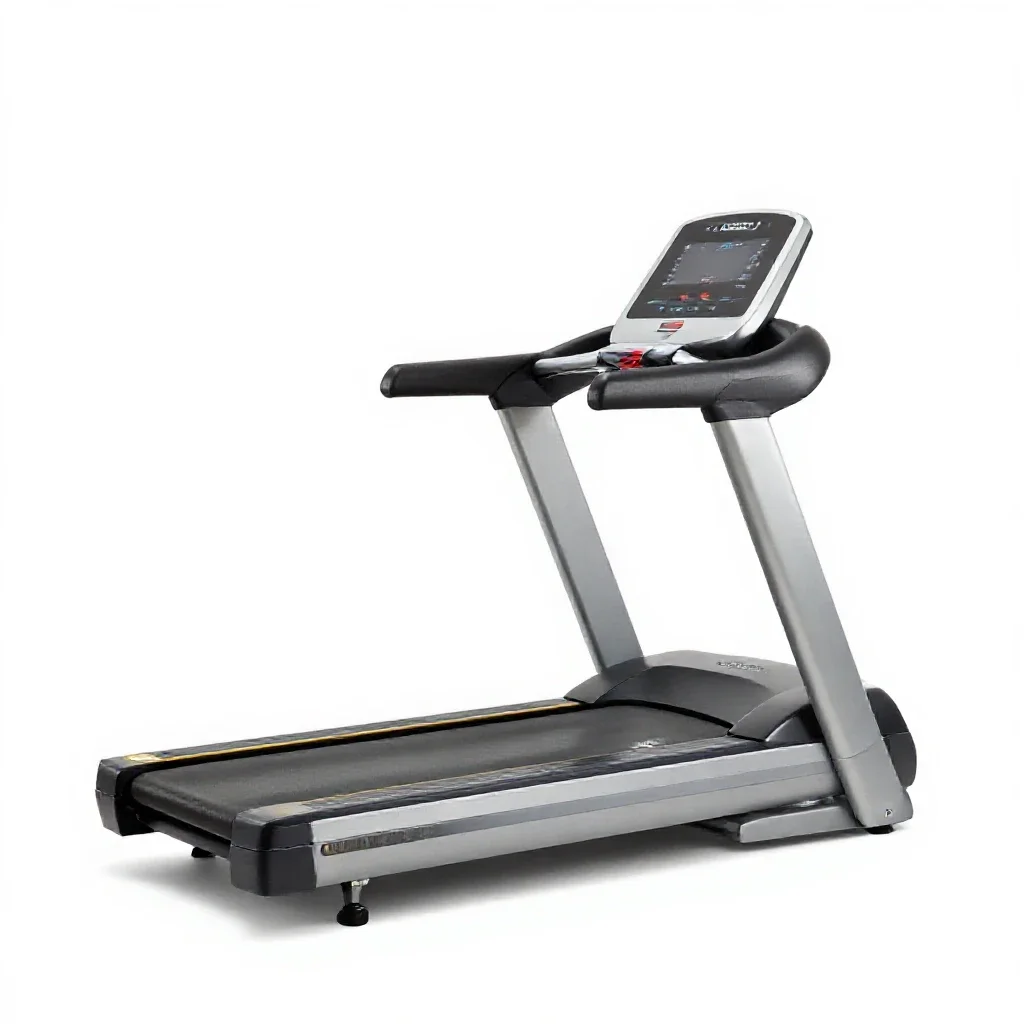 Treadmill isolated on a white background