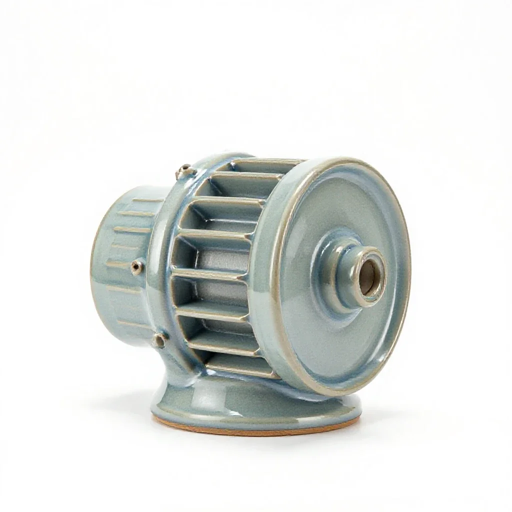 Turbine isolated on a white background