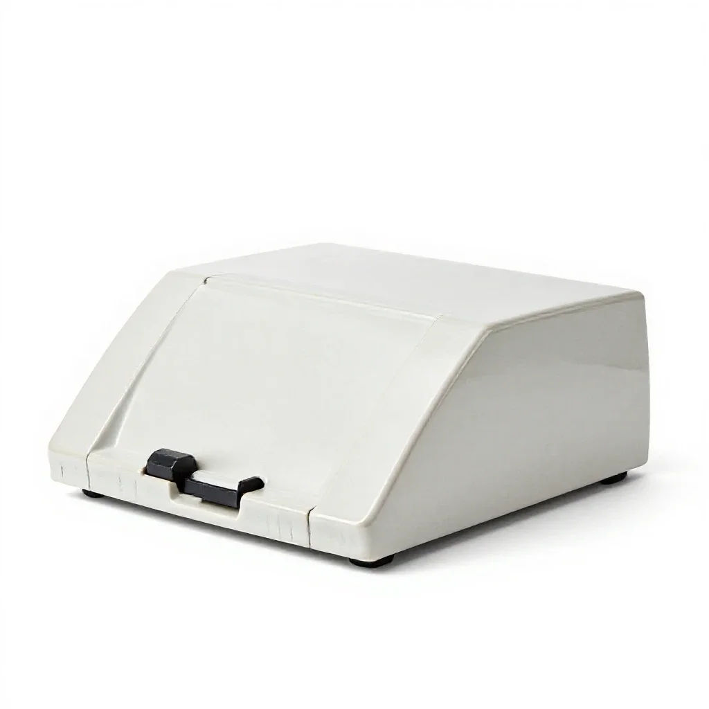 Voting machine isolated on a white background