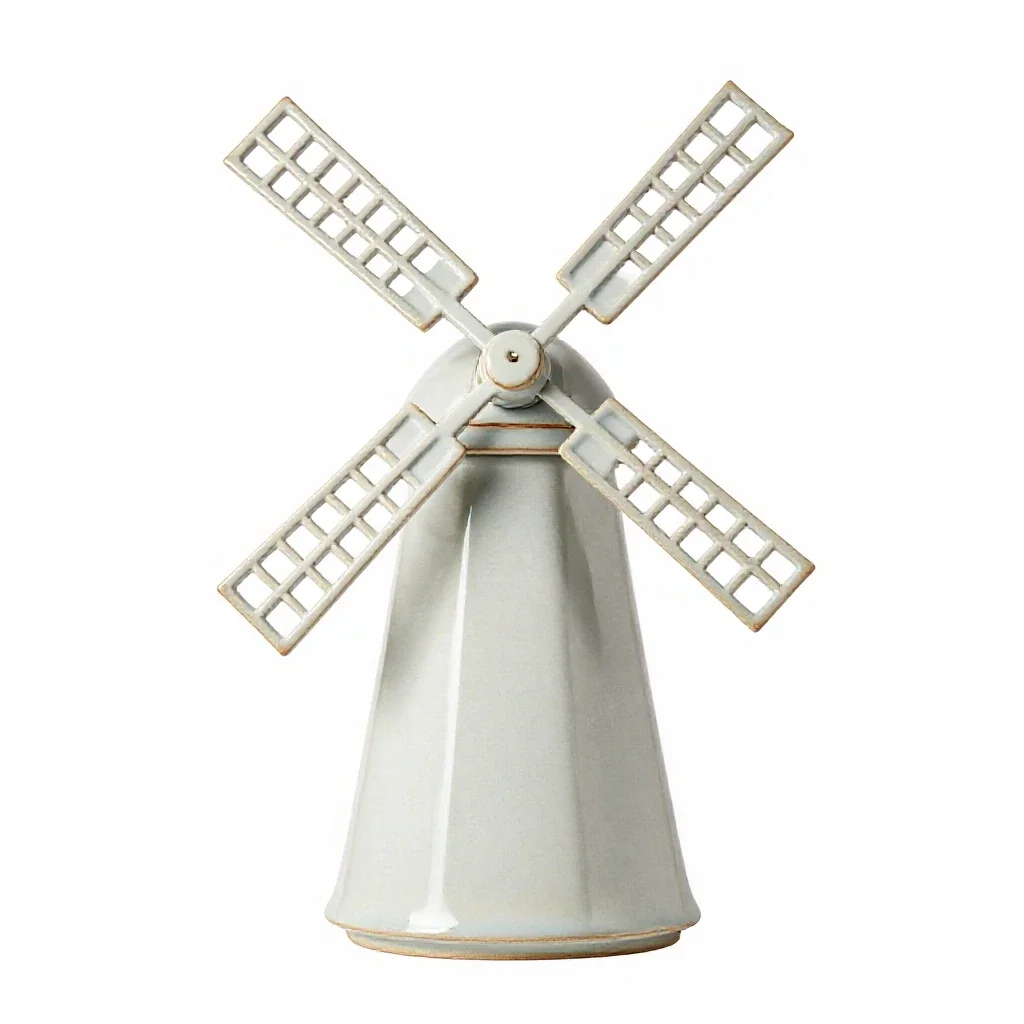 Windmill isolated on a white background