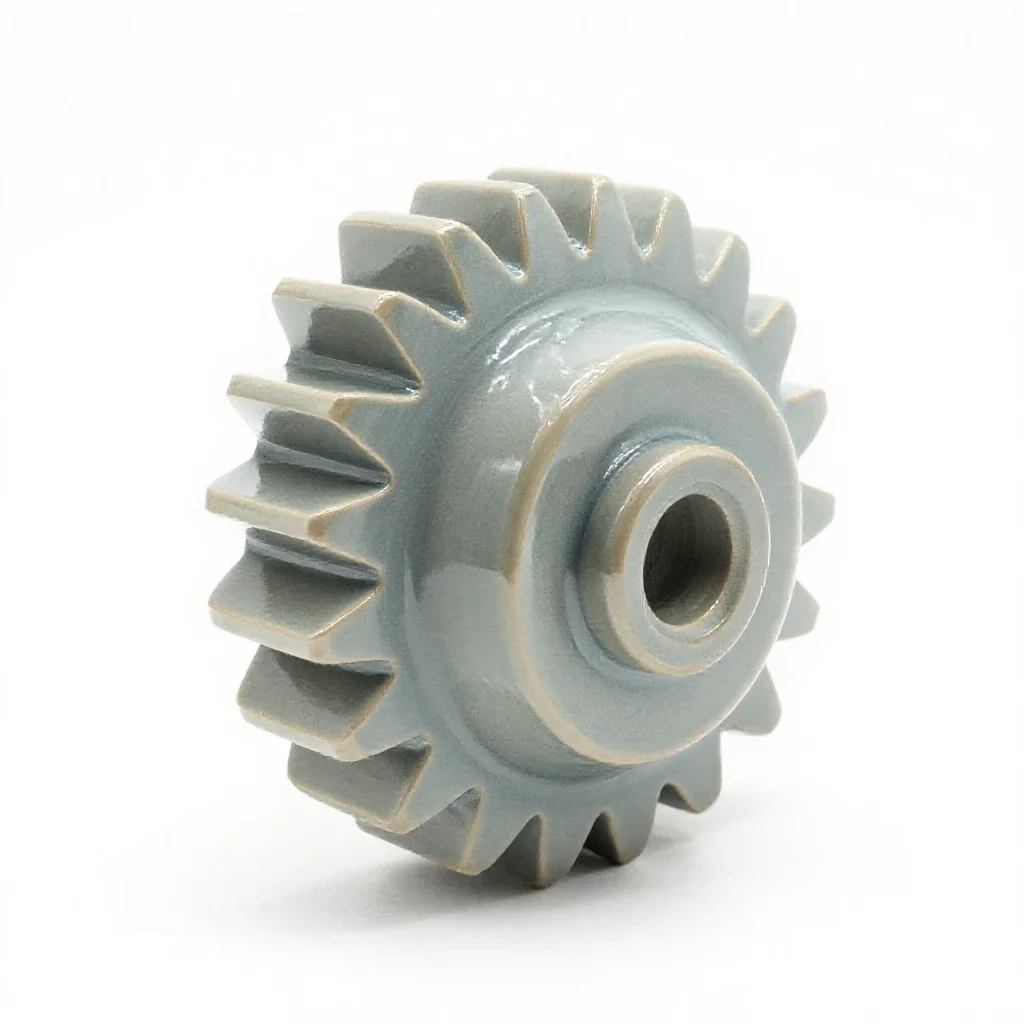 Worm gear isolated on a white background