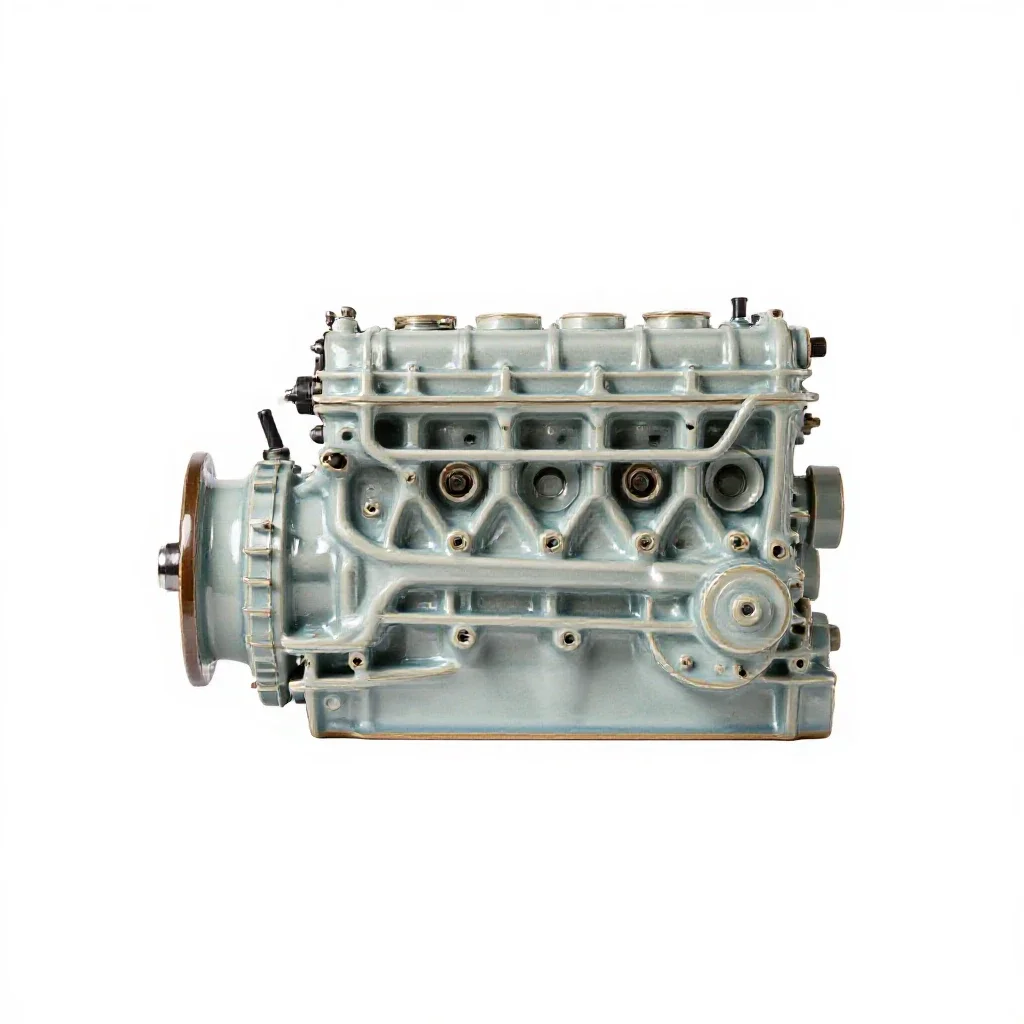 Enginery isolated on a white background