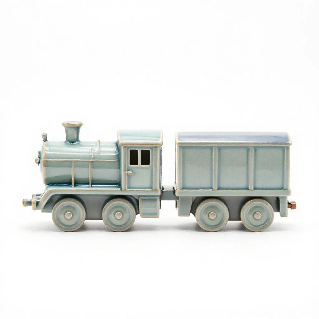 Epicyclic train isolated on a white background